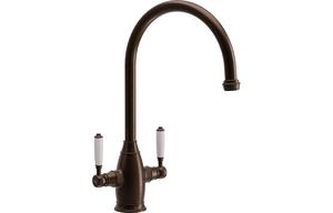 Abode Oxbury Monobloc Mixer Tap - Dark Bronze